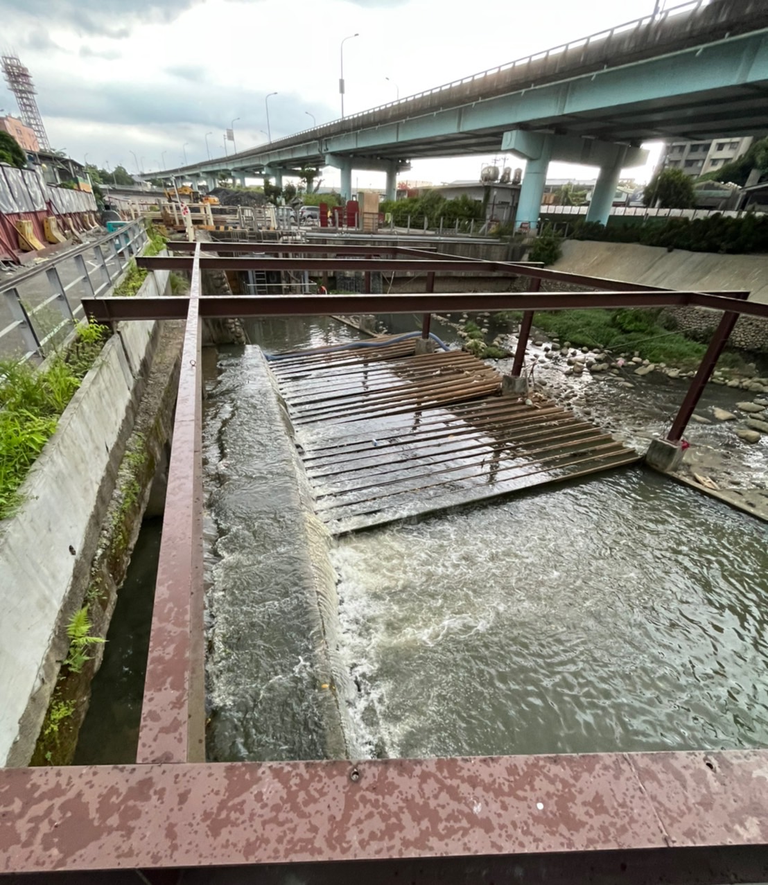 此次臨時擋排水時間預計為今(111)年6月24日至8月19日。 圖：新北市水利局提供