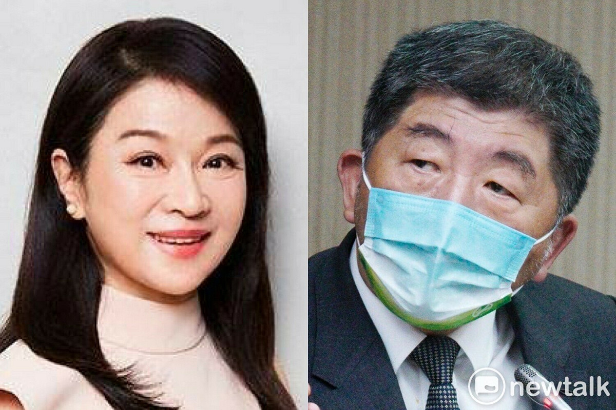 資深媒體人周玉蔻（左）與民進黨台北市長候選人陳時中。（資料照） 圖：周玉蔻臉書/張良一攝（新頭殼合成）