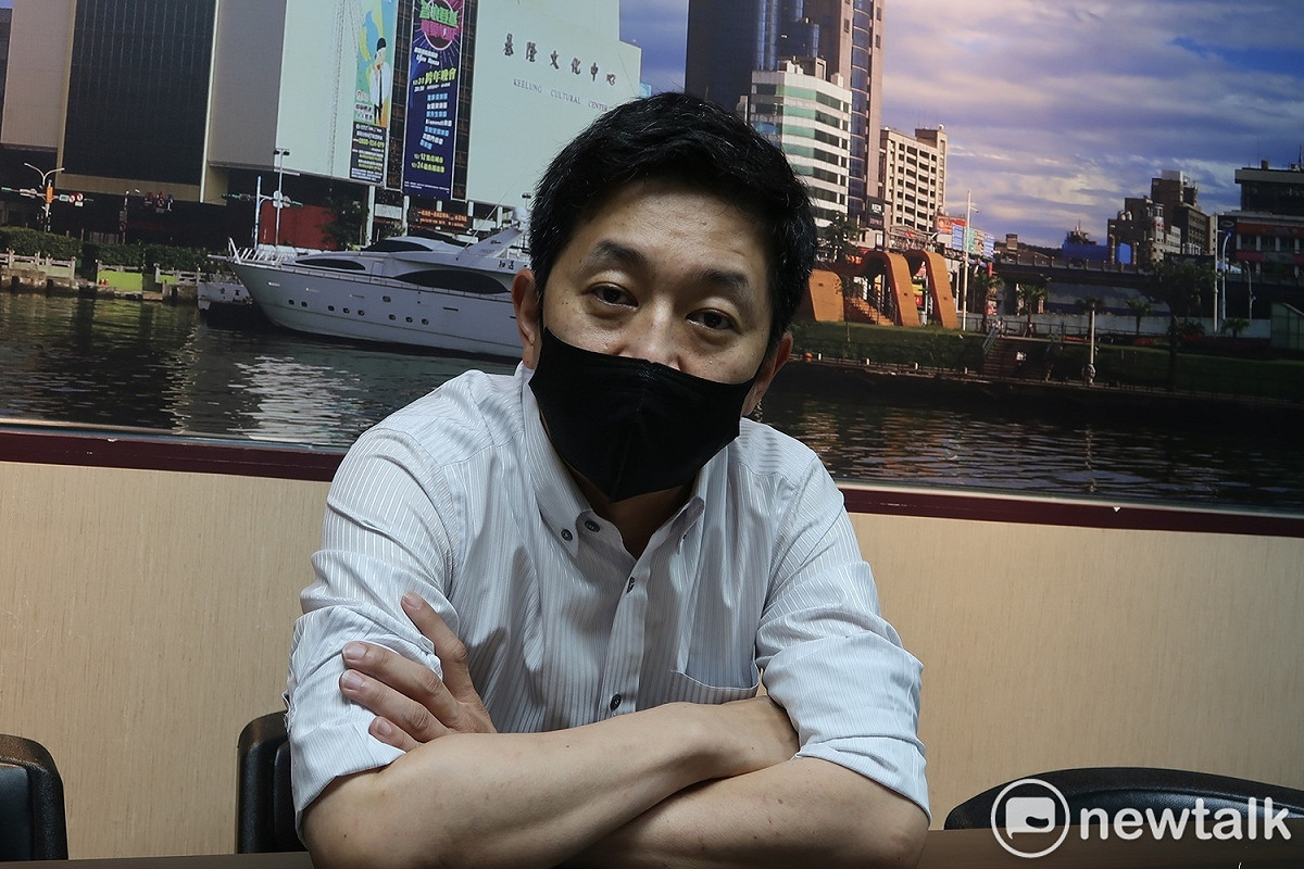 民進黨提名基隆市長候選人蔡適應。 圖：林朝億/攝（資料照）
