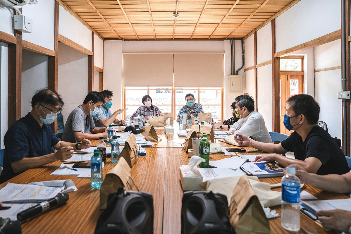 評審團現地複審會議。 圖：高雄市文化局提供