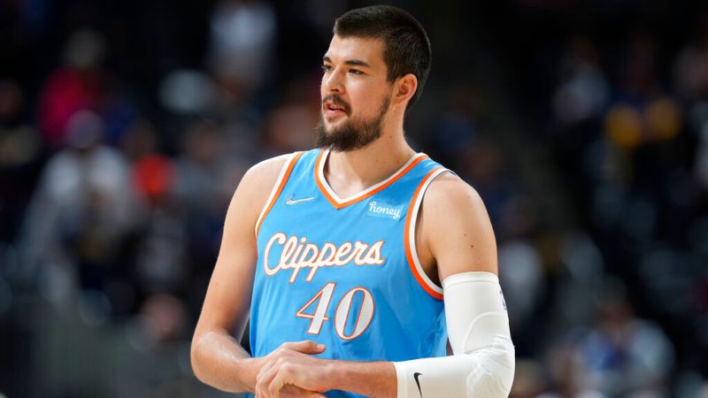 快艇中鋒Ivica Zubac。 圖／美聯社／達志影像