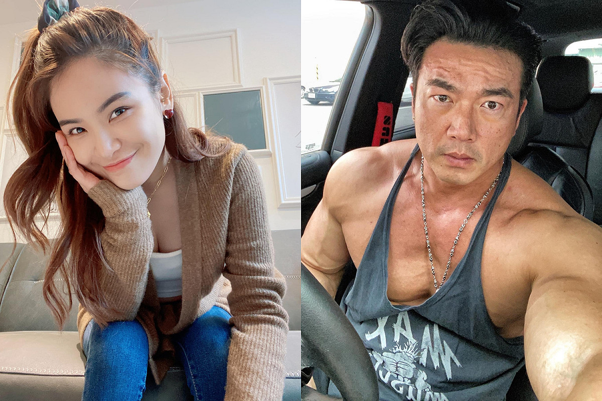 陳沂酸李沛旭「練肌肉是不是會造成大腦萎縮？」 圖：翻攝自陳沂、李沛旭臉書