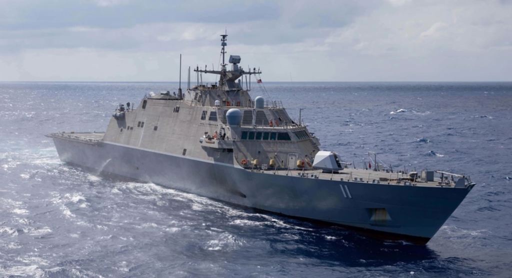 美軍自由級 海戰鬥艦「蘇城號(LCS-11)」。 圖：翻攝DVIDS網站