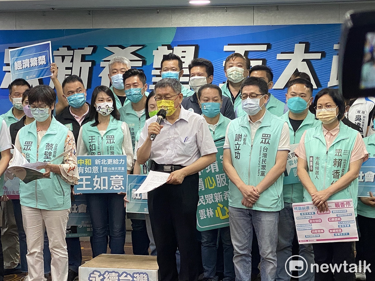 民眾黨主席柯文哲。 圖：周煊惠 / 攝（資料照）