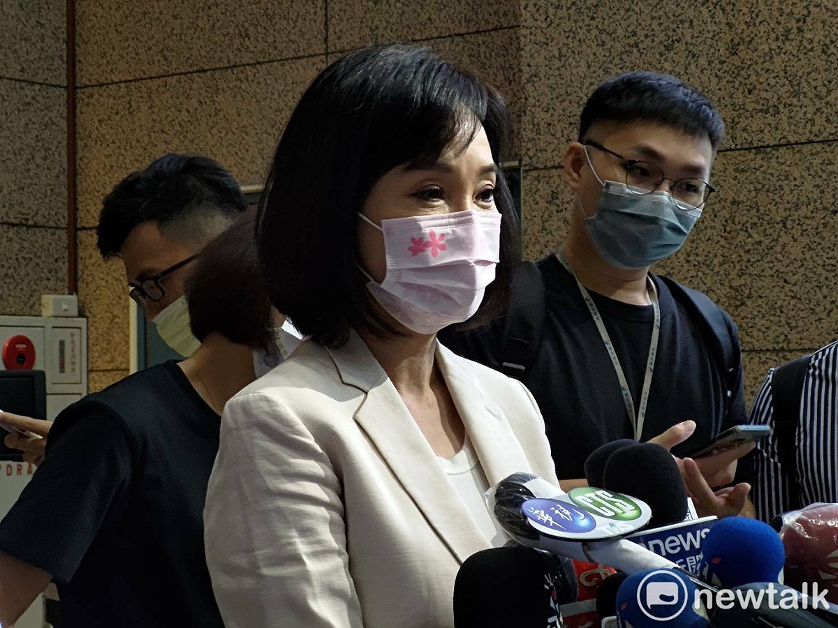 國民黨高雄市長參選人柯志恩。 圖：黃建豪/攝