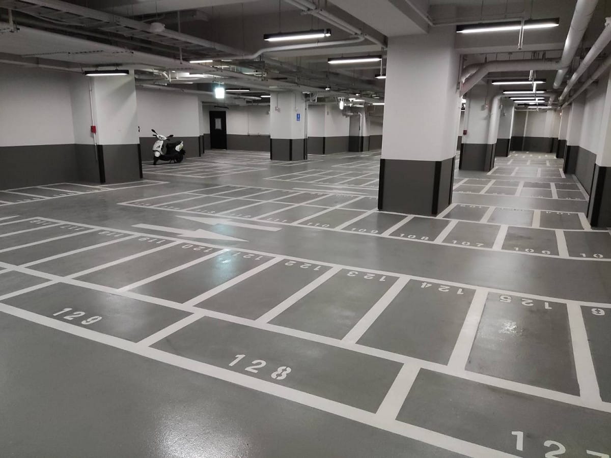 停車場現況。 圖：新北市交通局提供