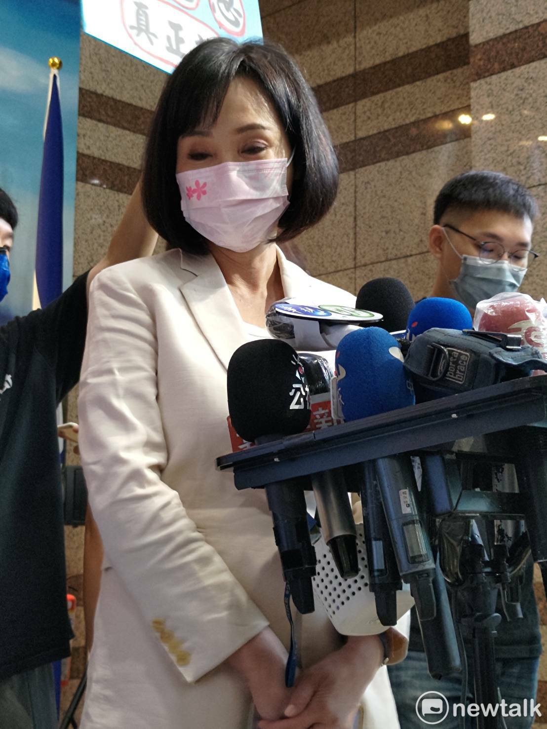 國民黨高雄市長參選人柯志恩。 圖：黃建豪/攝