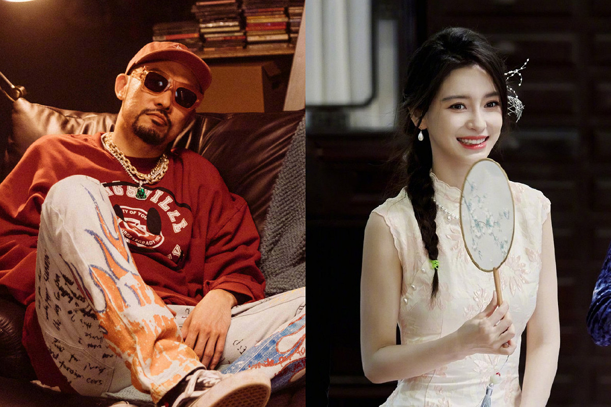 熱狗(左)的新歌遭網友質疑在調侃Angelababy(右)和鄧紫棋。 圖：翻攝自微博