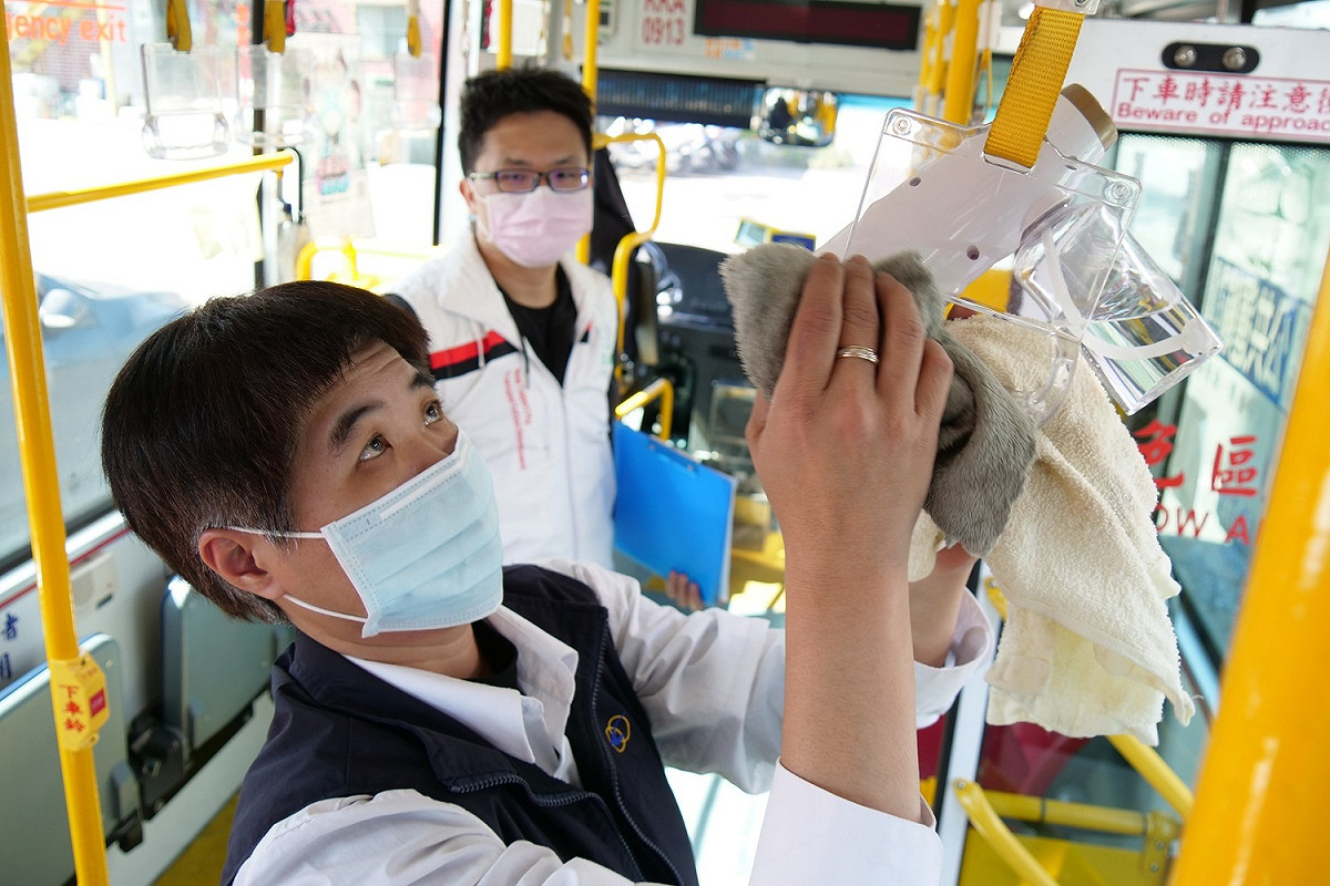 稽查車輛清消。 圖：新北市交通局提供