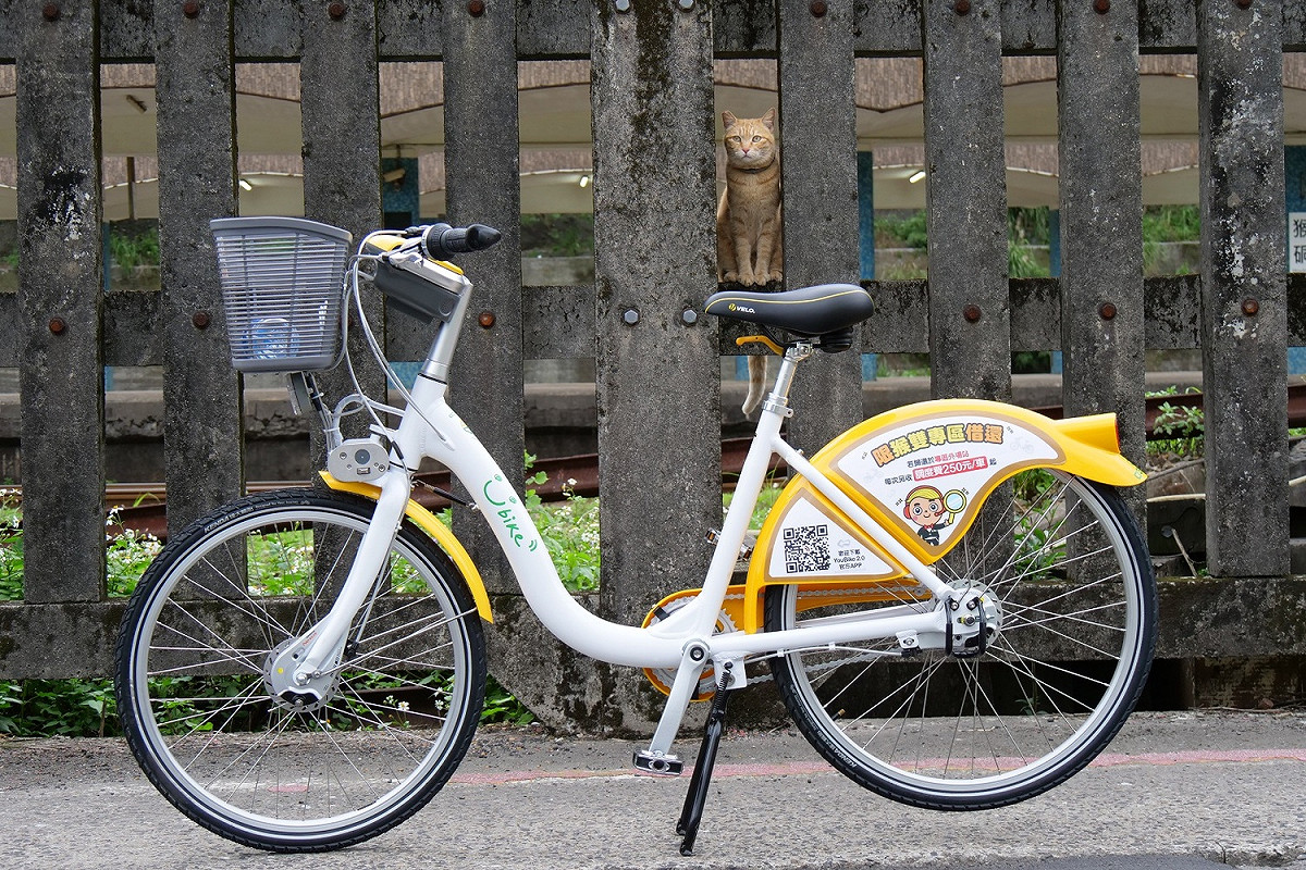 猴雙公共自行車YouBike2.0。