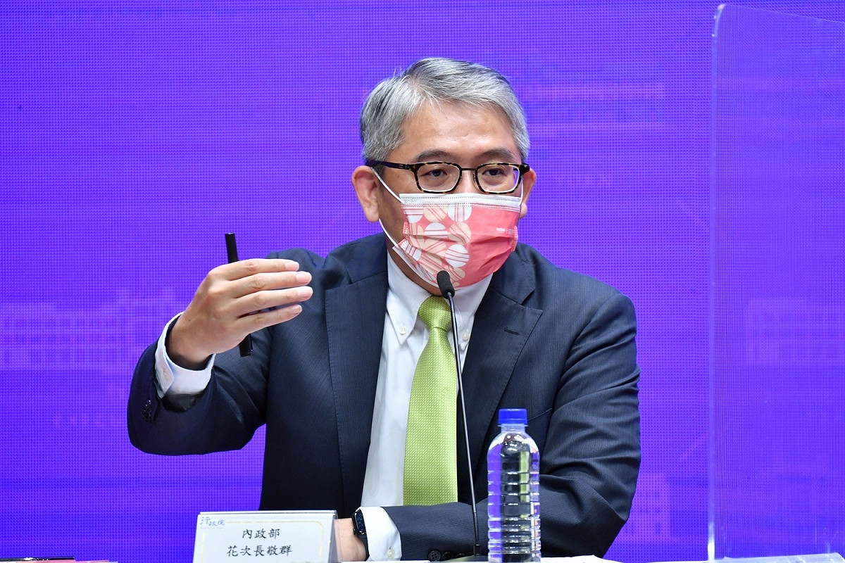 內政部次長花敬群。 圖：行政院提供