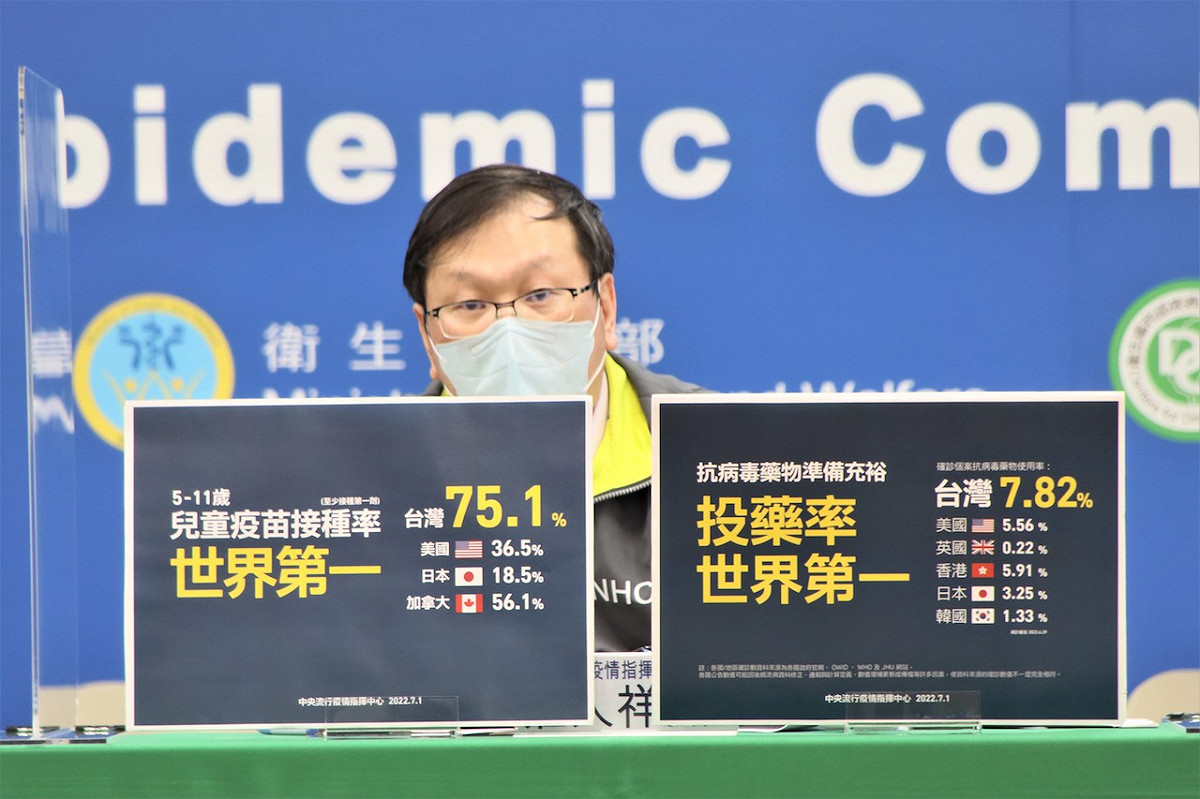 中央流行疫情指揮中心發言人莊人祥。 圖：中央流行疫情指揮中心／提供