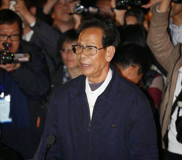 現年72歲的林祖戀5年前投入「烏坎村事件」抗爭，成為中國第1位基層民主選舉的村民委員會主任。 圖：達志影像/路透社資料照片