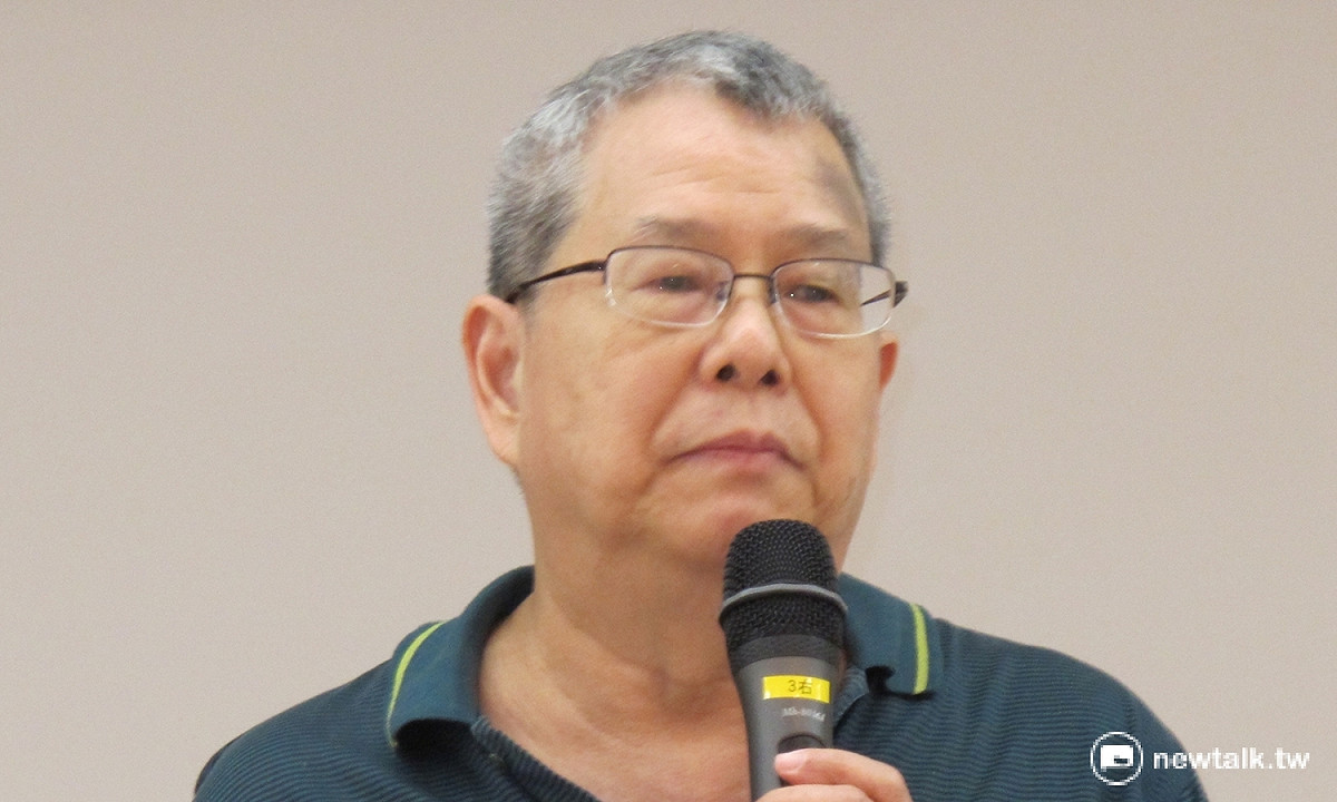 前總統府秘書長陳師孟表示，老實講，他都不記得張富美、李筱峰講的事情。 圖：新頭殼資料照片