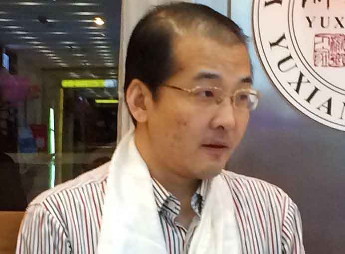 中國維權辯護律師夏霖被控詐騙罪，22日上午在北京市第二中級人民法院一審宣判，判處12年有期徒刑。 圖：翻攝網路