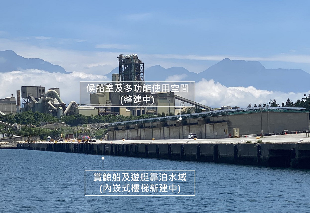 花蓮港#14倉庫及水域現況圖 圖：花蓮港務分公司提供