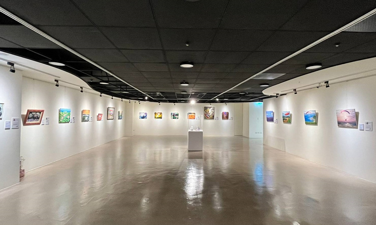 新北市美麗永安藝文中心自即日起至7月25日展出《暖暖靈魂–感受身心障礙藝術展》。 圖：新北市文化局提供