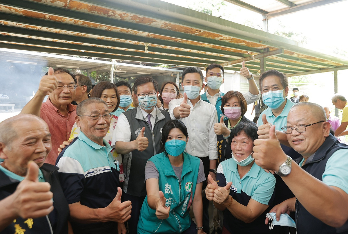 林氏宗親總會通過決議，替林智堅成立首個後援會。   圖：林智堅團隊提供