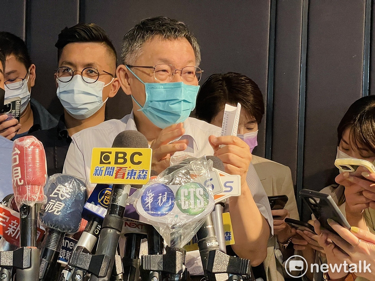台北市長柯文哲。 圖：周煊惠 / 攝（資料照）