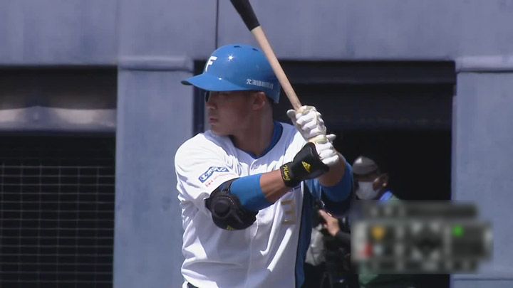 王柏融敲安。 圖／太平洋聯盟TV