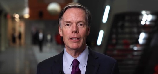 美國駐華大使尼古拉斯·伯恩斯（NicholasBurns）。 圖：翻攝自伯恩斯推特（資料照）