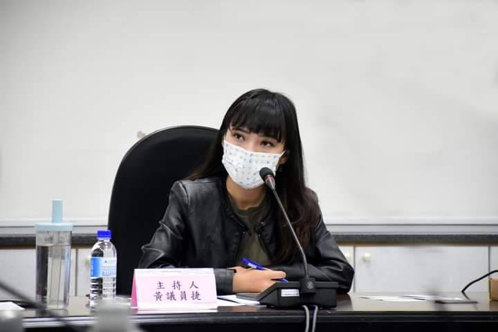 高雄市議員黃捷砲轟國民黨市長參選人柯志恩抄襲政見。 圖： 翻攝黃捷臉書（資料照）