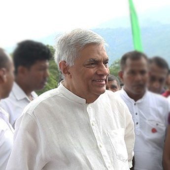 斯里蘭卡代理總統威克瑞米辛赫（Ranil Wickremesinghe）將競選下任總統。 圖：翻攝自推特@RW_UNP（資料照）