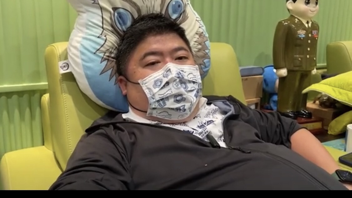 民進黨立委蔡易餘驚傳嚴重車禍。 翻攝自蔡辦提供影片