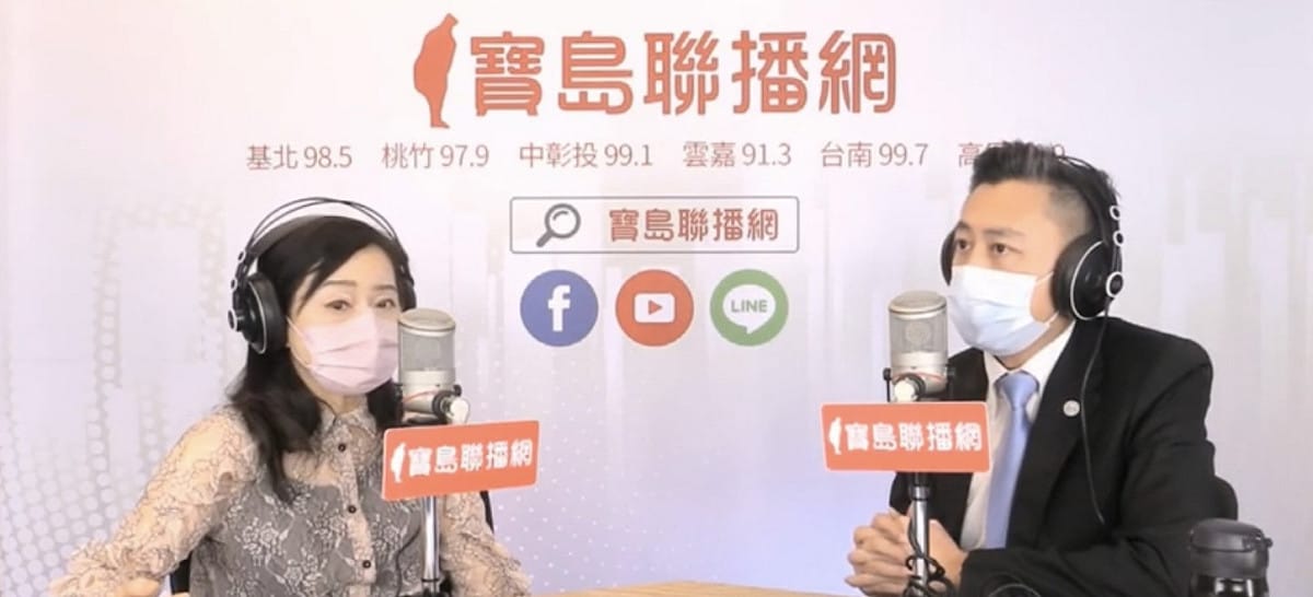 林智堅受訪，指出抹黑攻擊接踵而來，且來自台北。 圖：擷取自新聞放鞭炮youtube