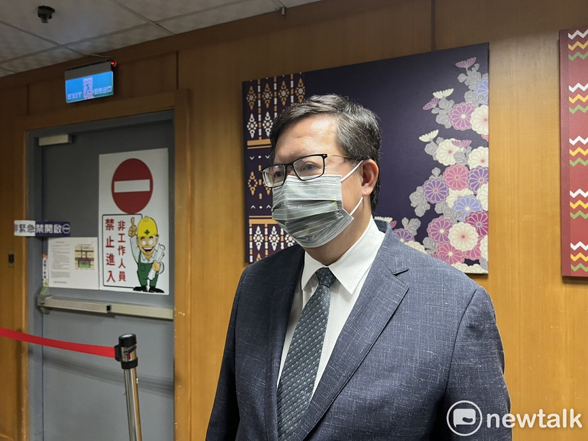 鄭文燦認為是因為張善政民調落後，國民黨陣營或側翼才採取這種抹黑手法。 圖：林昀真/攝