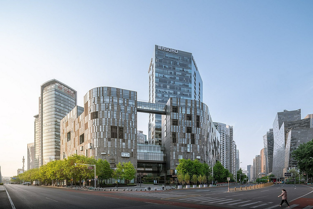 SOHO中國總部。 圖:翻攝自維基百科