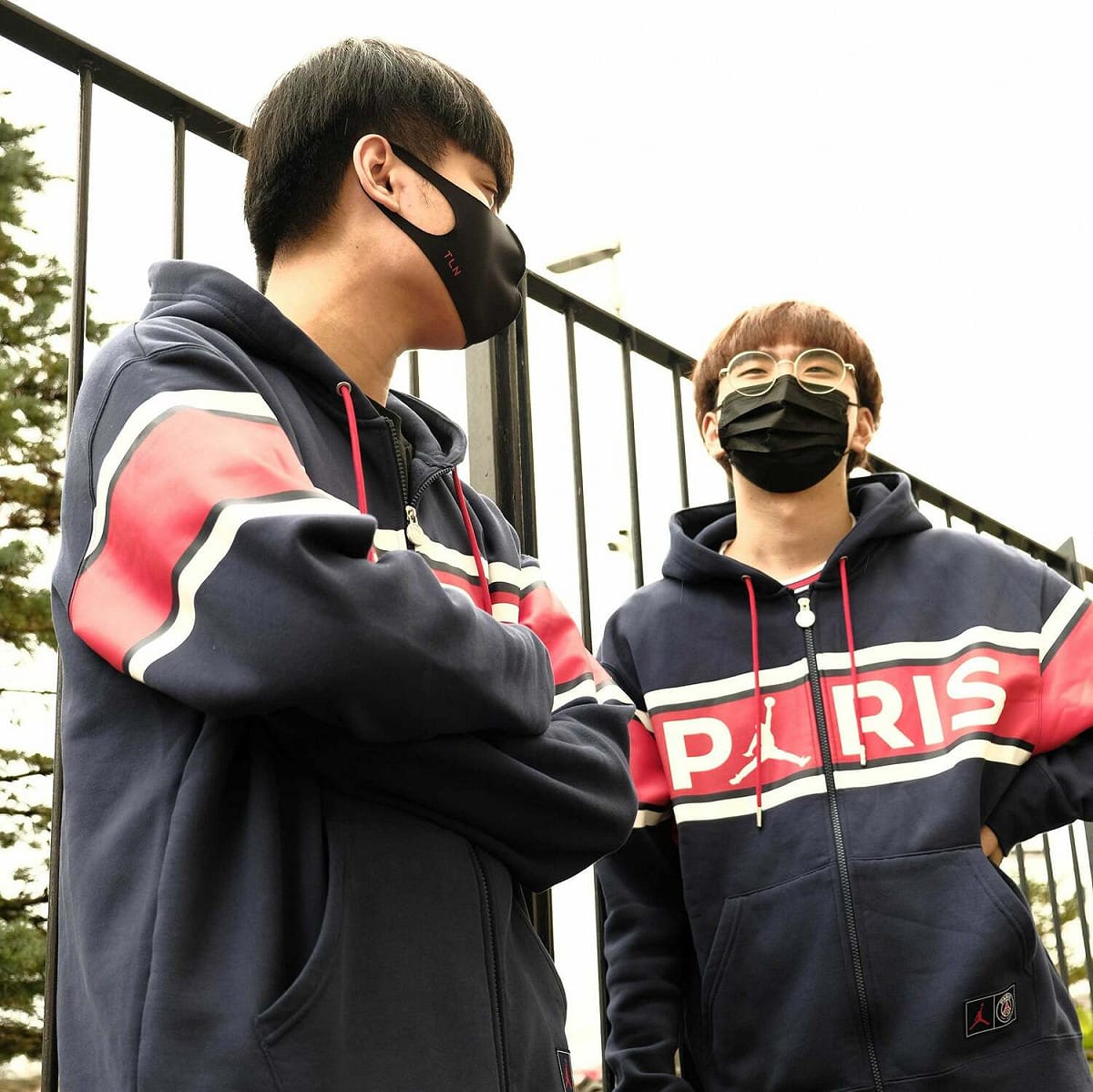 PSG前隊員Maple(圖左)、River(圖右)。 圖：翻攝自PSG Talon Esports臉書