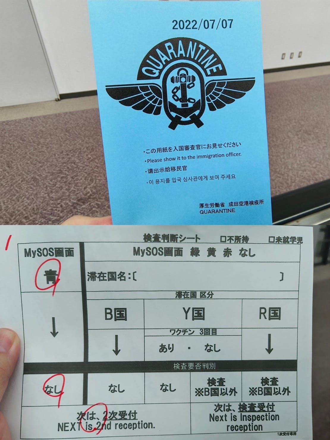 林氏璧分享前往日本需要用到的文件。 圖：翻攝自日本自助旅遊中毒者Facebook
