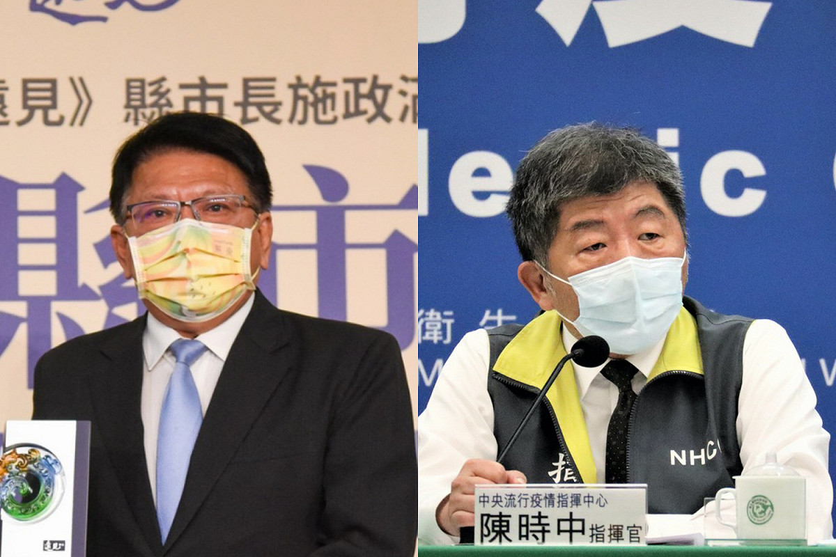 周玉蔻獨家爆料，民進黨雙北組合將是衛福部長陳時中（右）與屏東縣長潘孟安（左）。 圖：屏東縣政府提供（左）、中央流行疫情指揮中心提供（右）/新頭殼合成