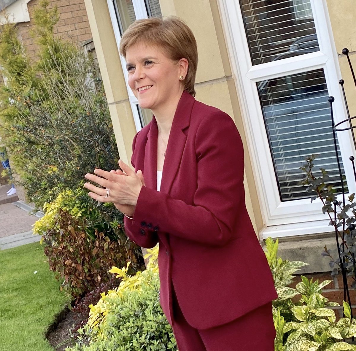 蘇格蘭政府首席部長史特金（Nicola Sturgeon）稱強生拒絕她關於蘇格蘭第二次獨立公投的申請。 圖：擷自史特金推特@NicolaSturgeon
