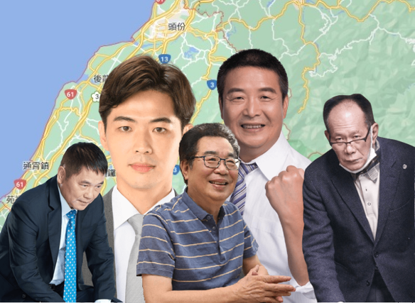 國民黨苗栗縣立委陳超明表態參選，苗栗縣長選戰可能將迎來「5腳督」超激戰。 圖:新頭殼合成