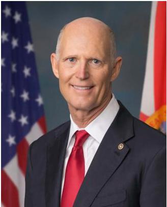 美國聯邦參議員瑞克‧史考特（Rick Scott, R-FL）將於7日至9日訪問台灣。 圖：AIT提供