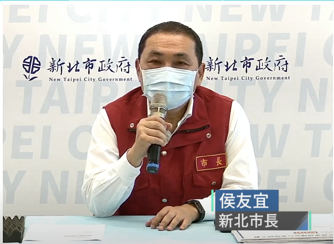 侯友宜期盼前日相安倍晉三能脫離險境，並嚴正譴責暴力。 圖：林昀真/翻攝