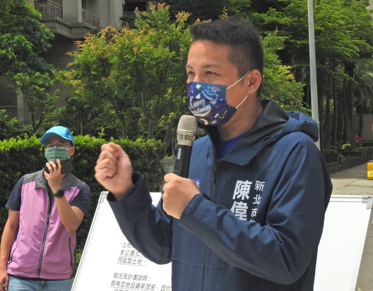 新北市議員陳偉杰。 圖：陳偉杰服務處提供