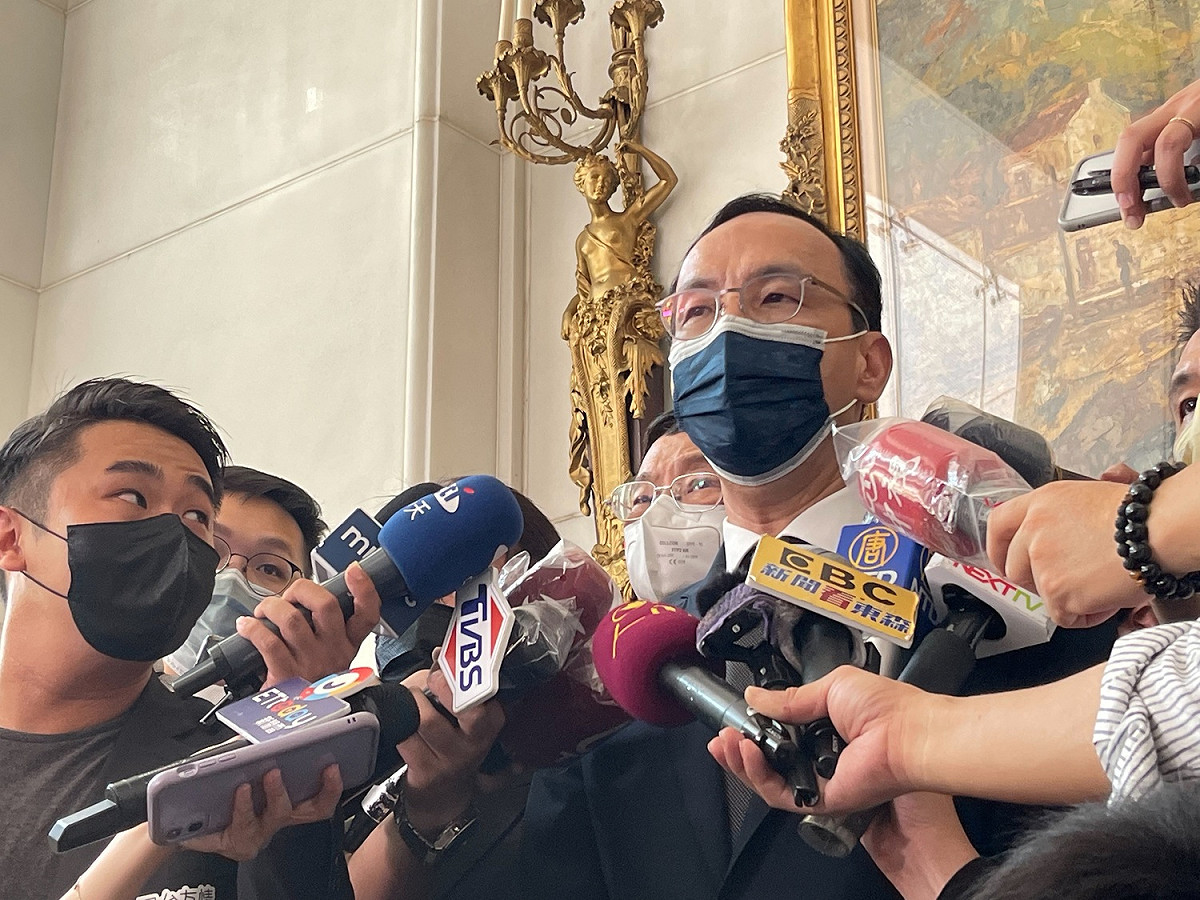國民黨主席朱立倫。 圖：國民黨文傳會/提供