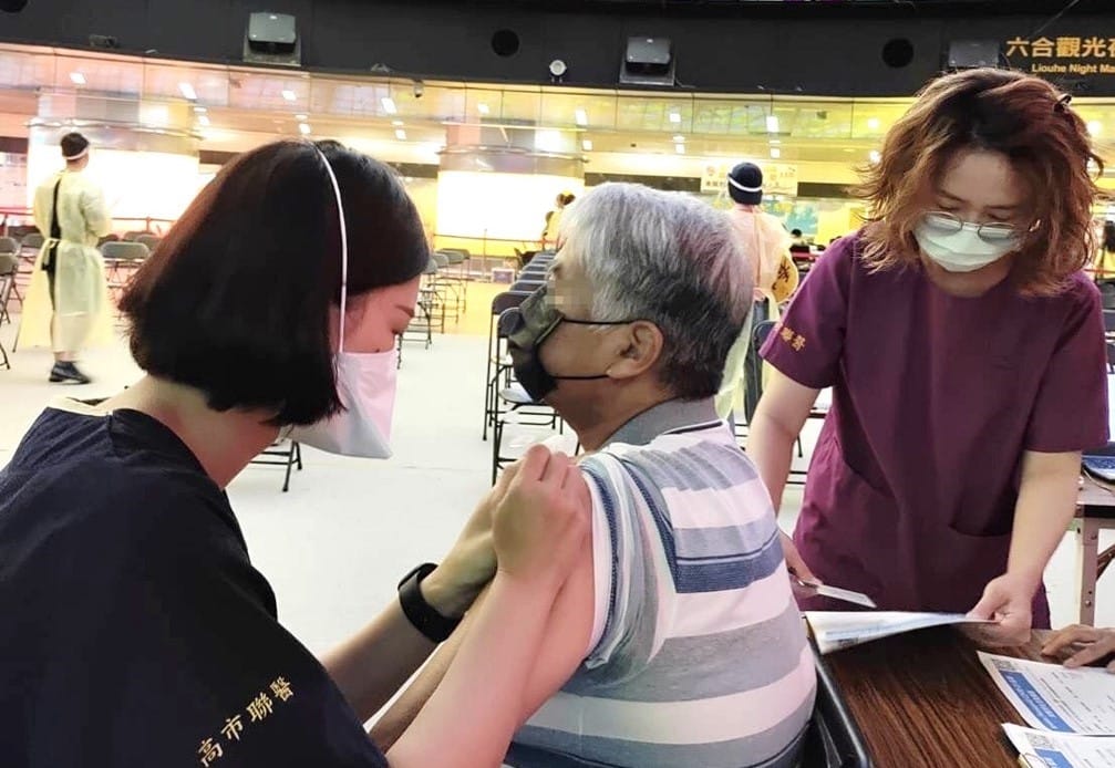 Novavax疫苗接種情形踴躍。 圖：高雄市衛生局提供