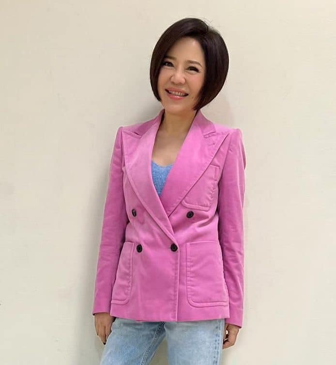 于美人公開祝賀台灣國慶，吸引9千多人按讚。 圖：翻攝自于美人臉書（資料照）