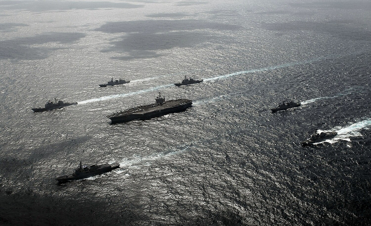 鷹鷂（Foal Eagle）美韓聯合軍演。 圖：擷取自維基百科（資料照）