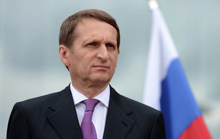 俄羅斯對外情報局局長納雷什金（Sergei Naryshkin） 圖: 翻攝自中國千龍網 (資料照)