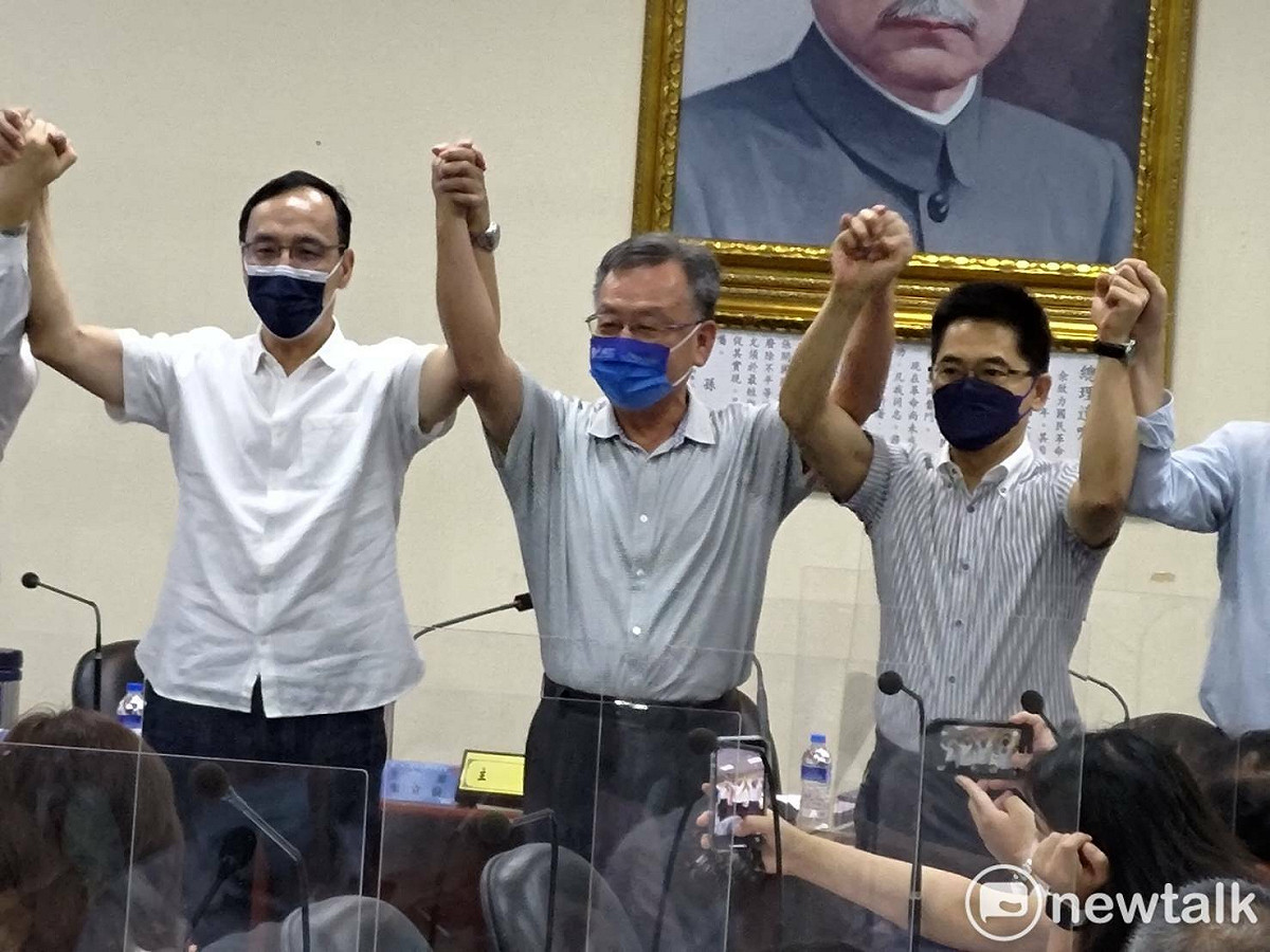 國民黨正式提名澎湖縣長賴峰偉競選連任。 圖：黃建豪/攝