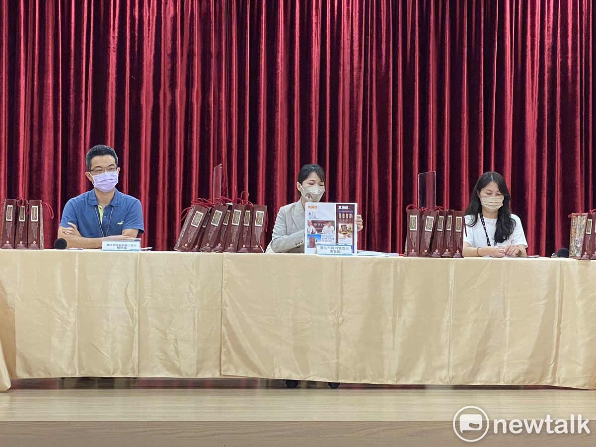 台北市發言人陳智菡出面解釋網傳謠言。 圖：周煊惠 / 攝