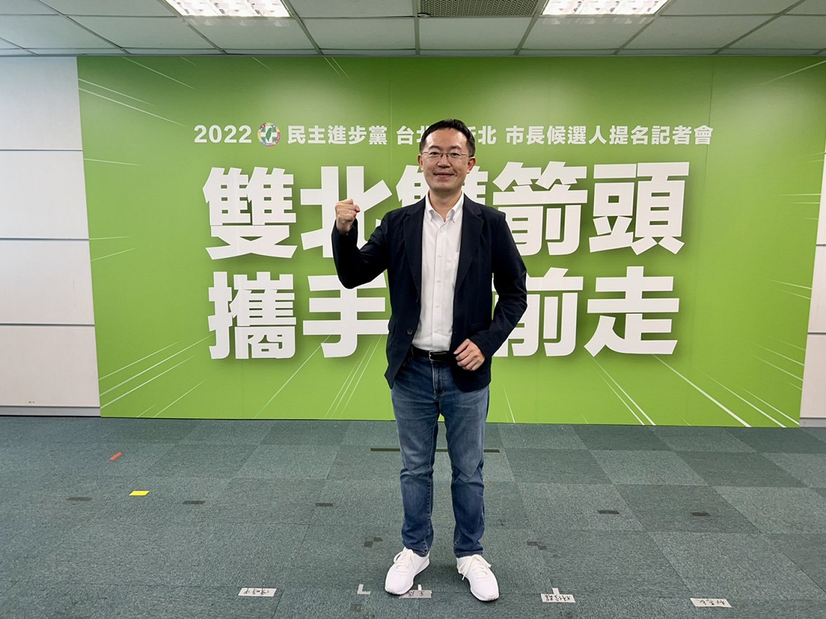 民進黨發言人、新北市議員李坤城將擔任林佳龍競總發言人。 圖：李坤城/提供