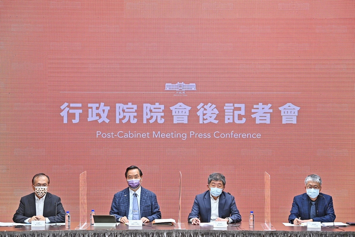 行政院今（14）日舉行院會後記者會。 圖：行政院提供
