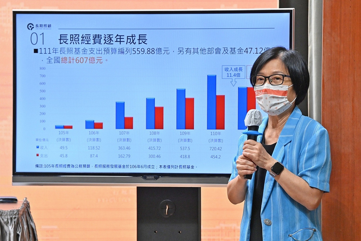 衛福部長期照顧司副司長吳希文。 圖：行政院提供