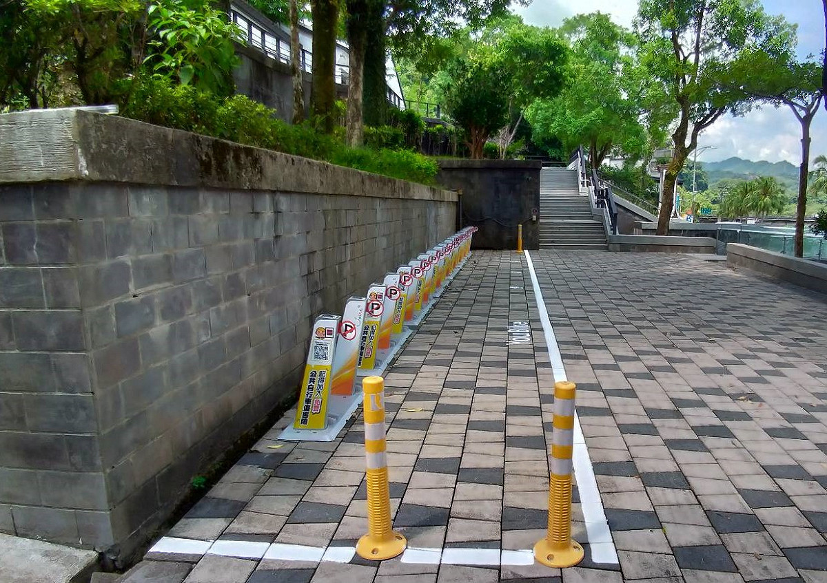 YouBike2.0坪林茶業博物館。 圖：新北市交通局提供